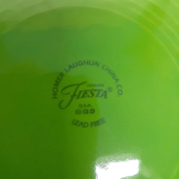 4 Fiesta Fiestaware Multi Color 10.5” Inch Dinner Plates Homer Laughlin. - Picture 12 of 12